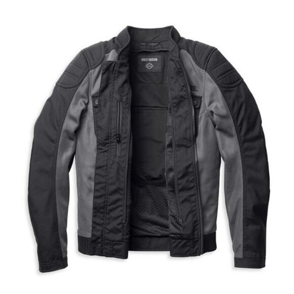 Harley Davidson NWT Women's Zephyr Mesh Jacket w/ Zip-out Liner Small - Picture 3 of 8